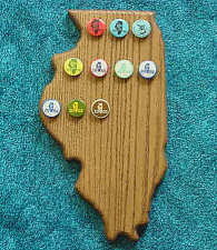 Illinois Pin Plaques